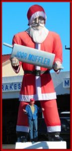 Joor Muffler Santa